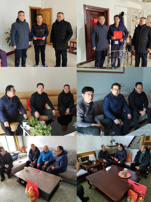 春節(jié)將至，宏河集團黨委走訪慰問老干部、困難黨員職工2